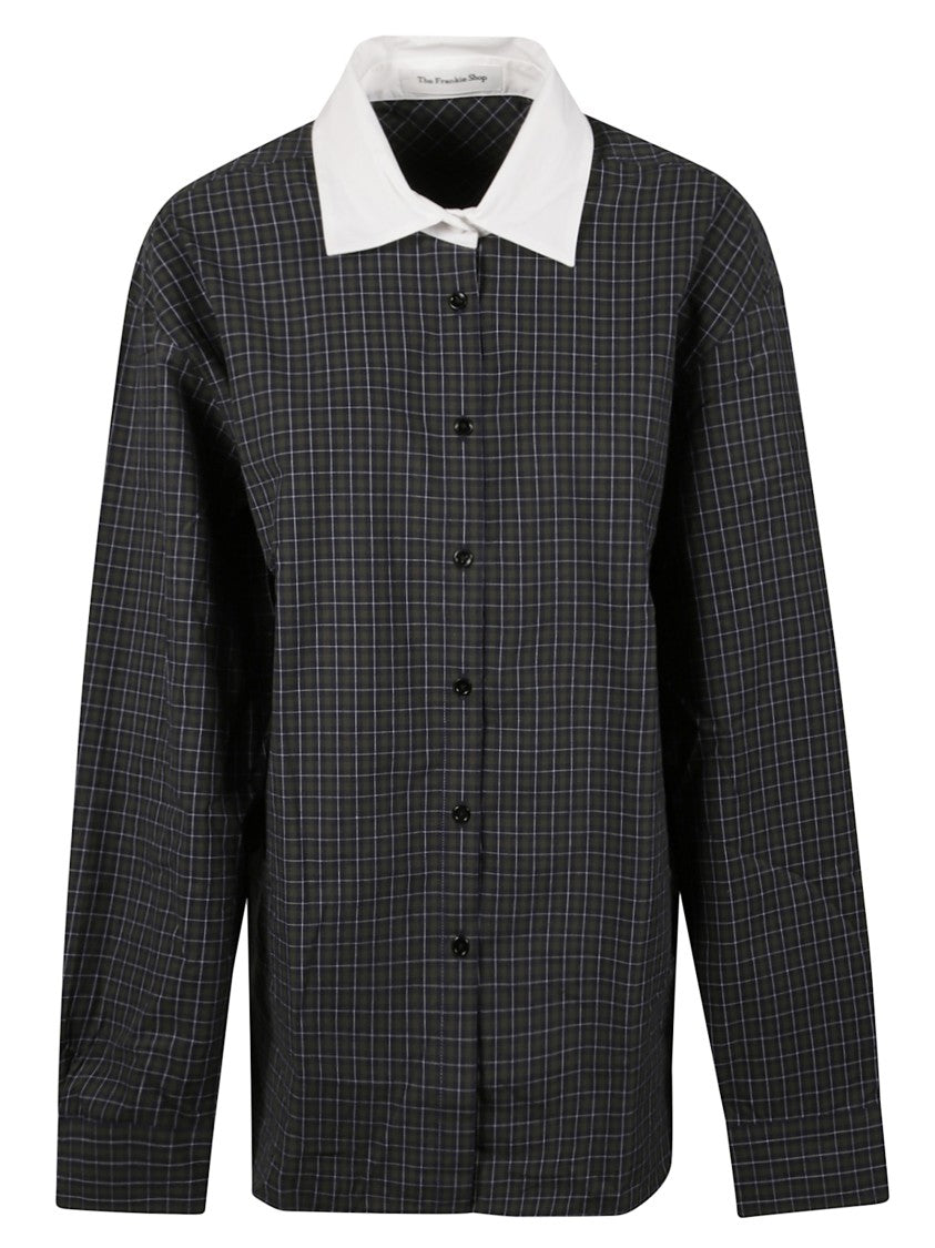 The Frankie Shop Hylan Checked Shirt