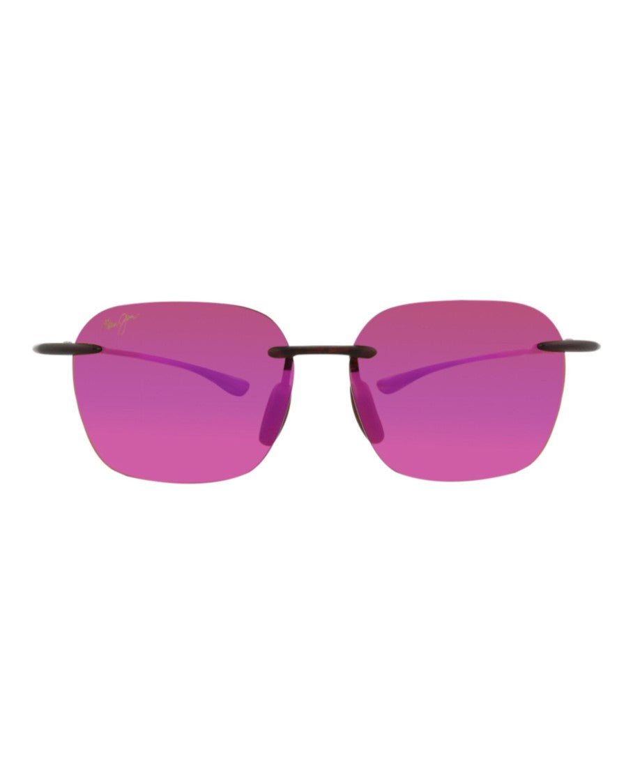 Maui Jim Square-Frame Injection Sunglasses With Polarized Gradient Lenses