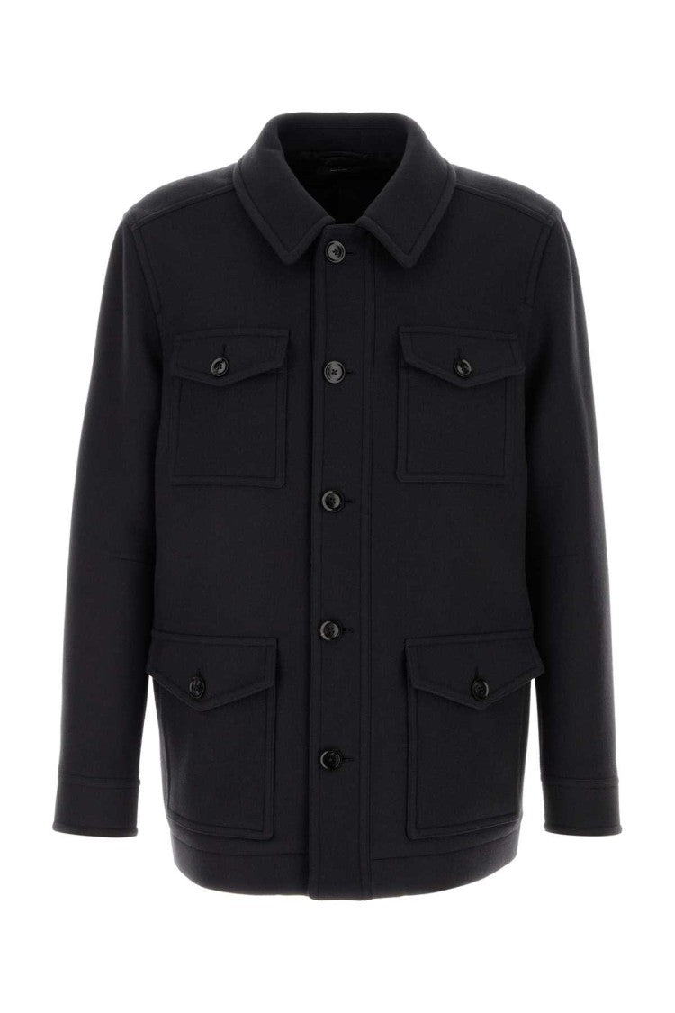 Tom Ford Midnight Blue Wool Jacket