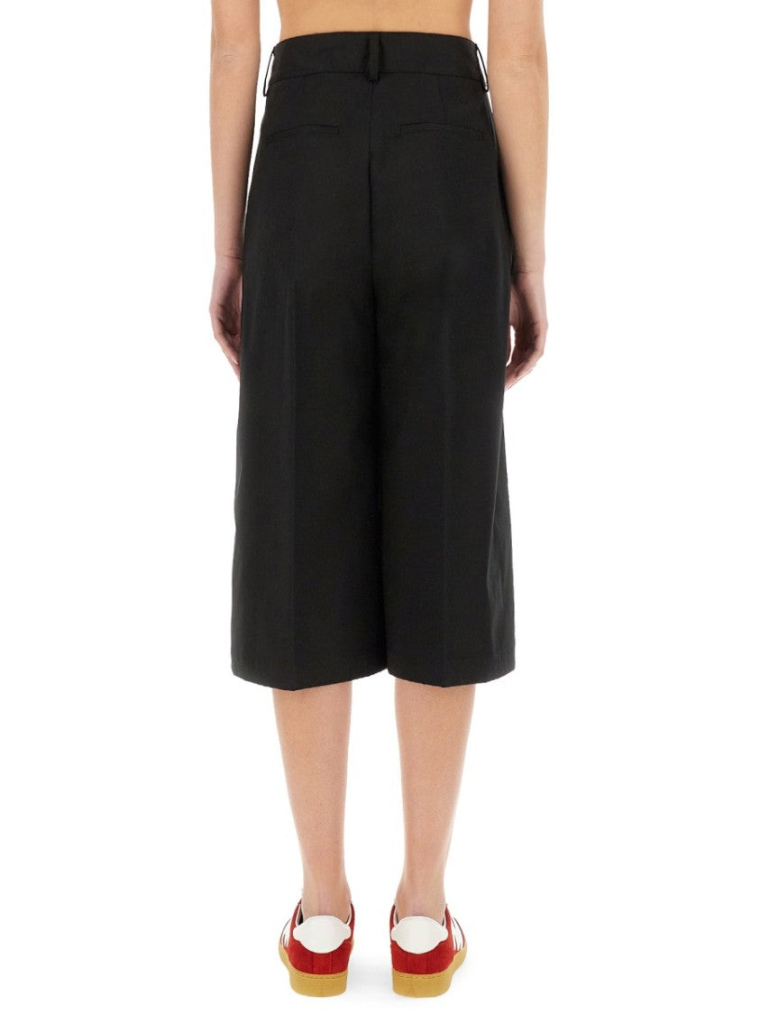 Msgm "Wide-Leg" Midi Pants
