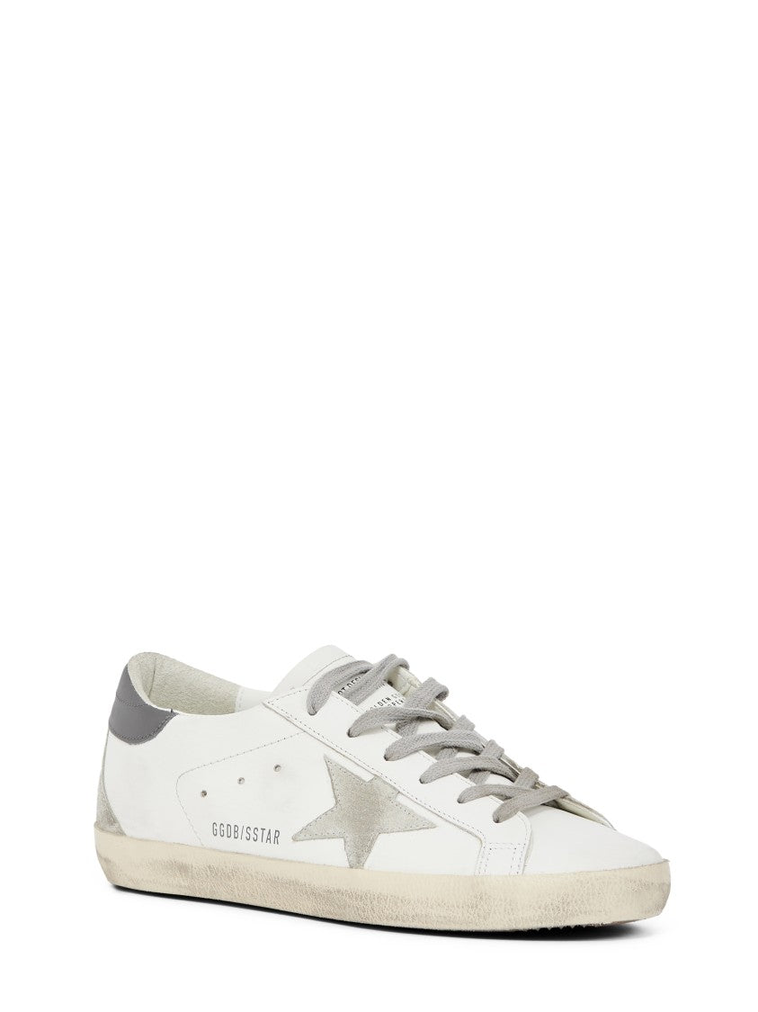 Golden Goose Superstar Sneakers With Suede Star Accents