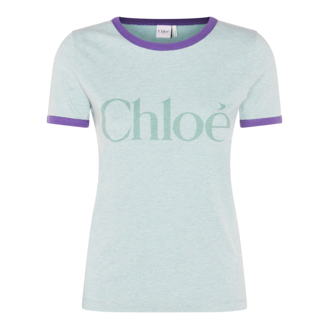 Chloé Heathered Cotton T-Shirt