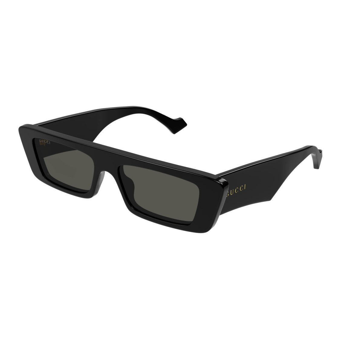 Gucci Gg1331s Rectangular Black Sunglasses