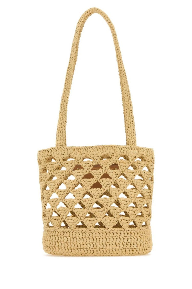 Prada Woven Shoulder Bag