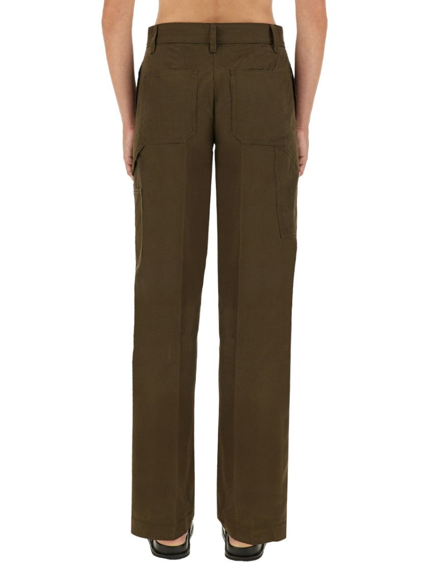 Tory Burch Straight-Leg Cargo Pants