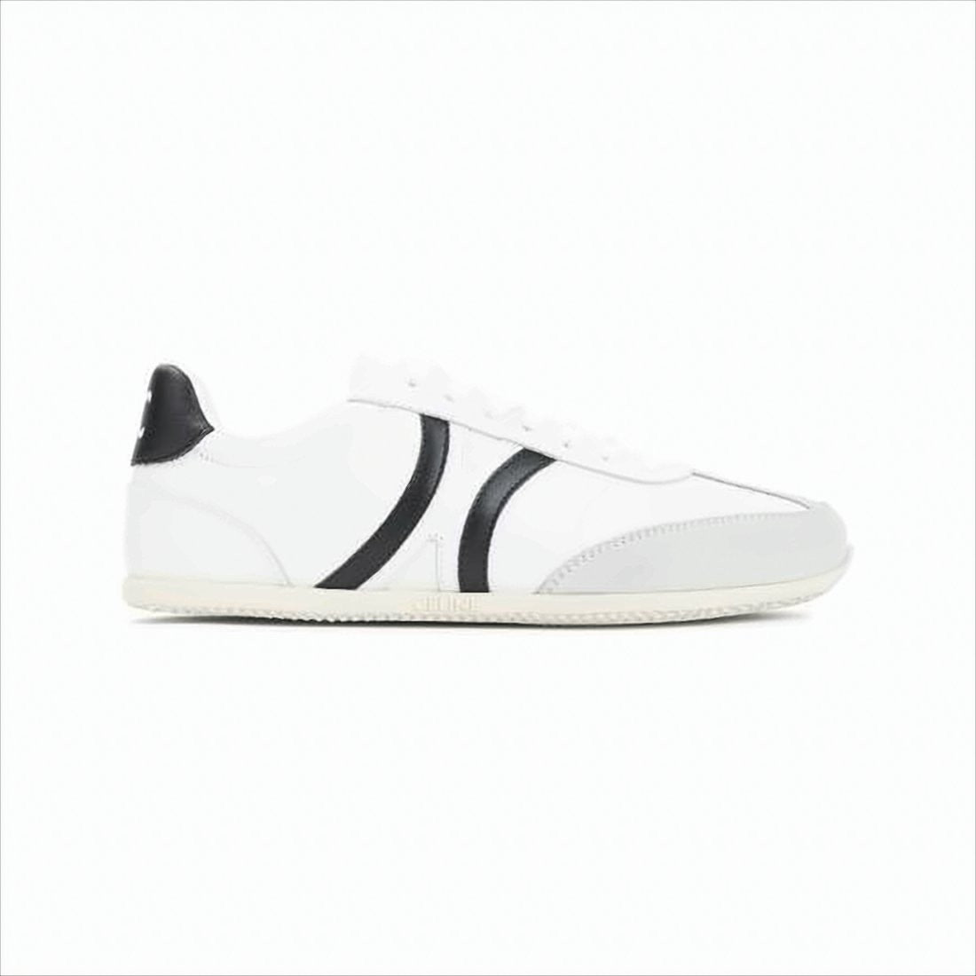 Celine Low-Top Sneakers With Calf Leather And Suede Accents