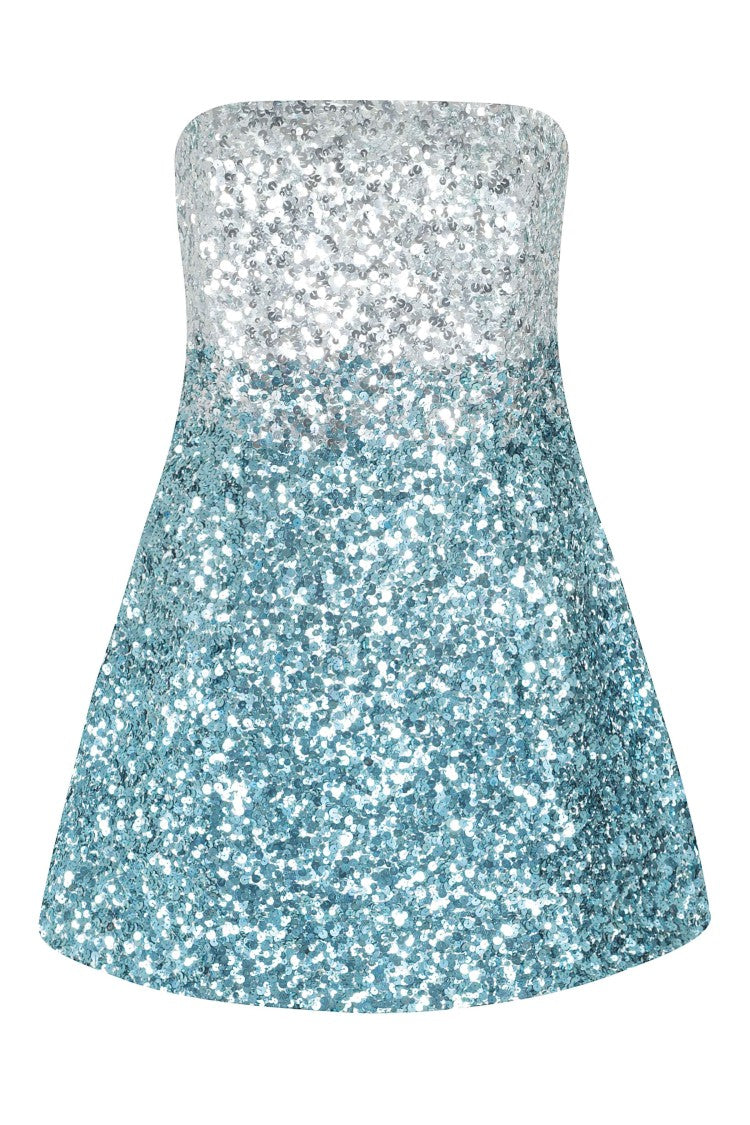 Retrofête Heavenly Tancy All-Over Sequins Polyamide Mini Dress