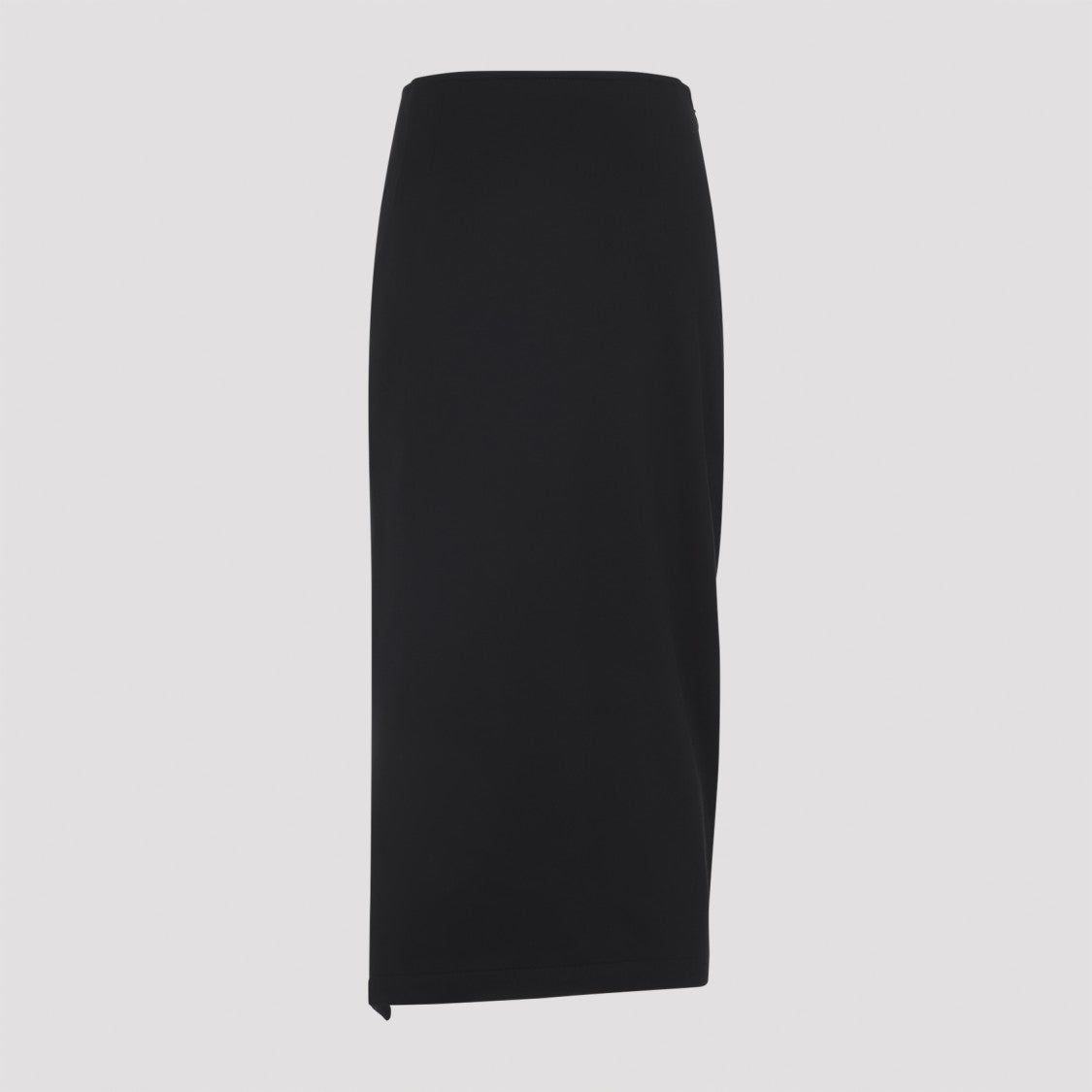 Dries Van Noten Black Midi Skirt With High Waist