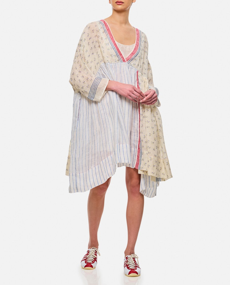 Pero Double Print Midi Dress