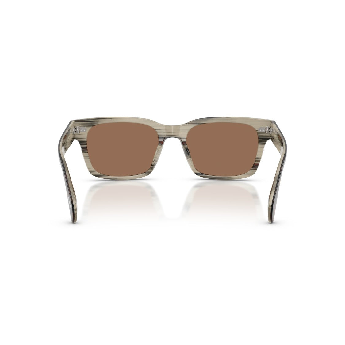 Oliver Peoples 0Ov5332su Rectangular Tortoiseshell Sunglasses With Translucent Inner Arms