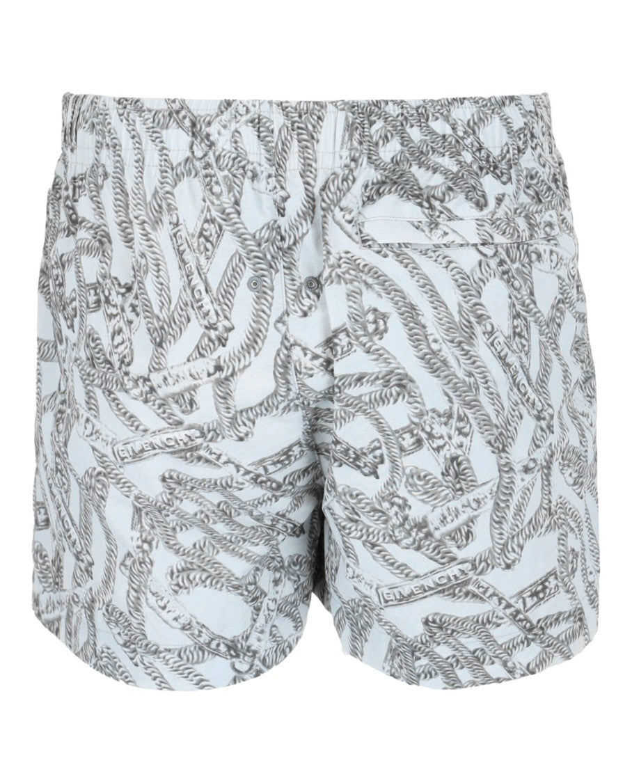 Givenchy All Over Graphic Swim Shorts
