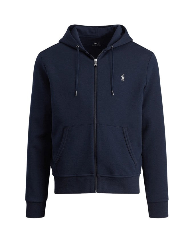 Polo Ralph Lauren Aviator Navy Zip-Up Hoodie With Drawstring
