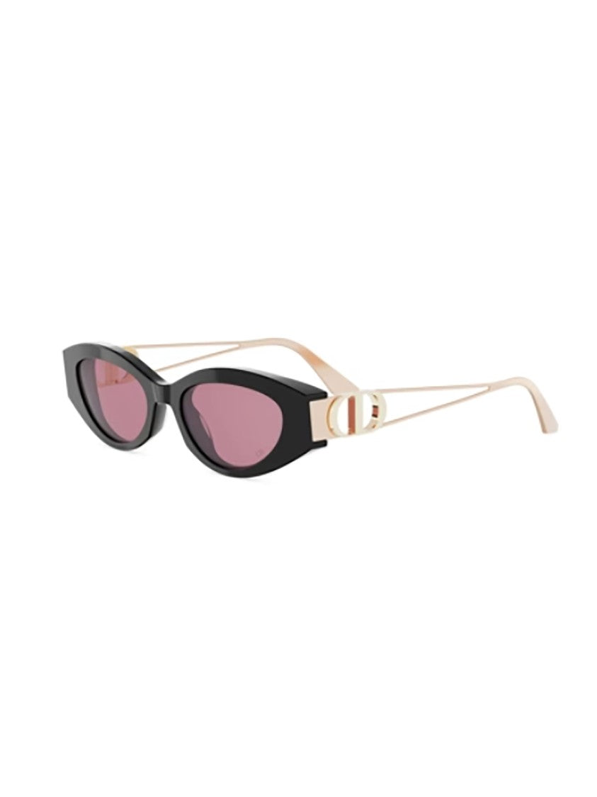 Dior 30Montaigne B6f Cat-Eye Gold Sunglasses