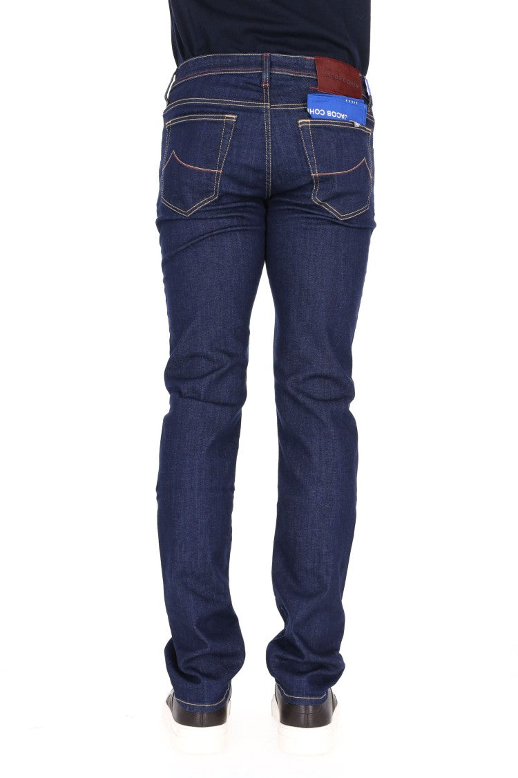 Jacob Cohen Cavallino Bard Fit Red Comfort Denim Jeans