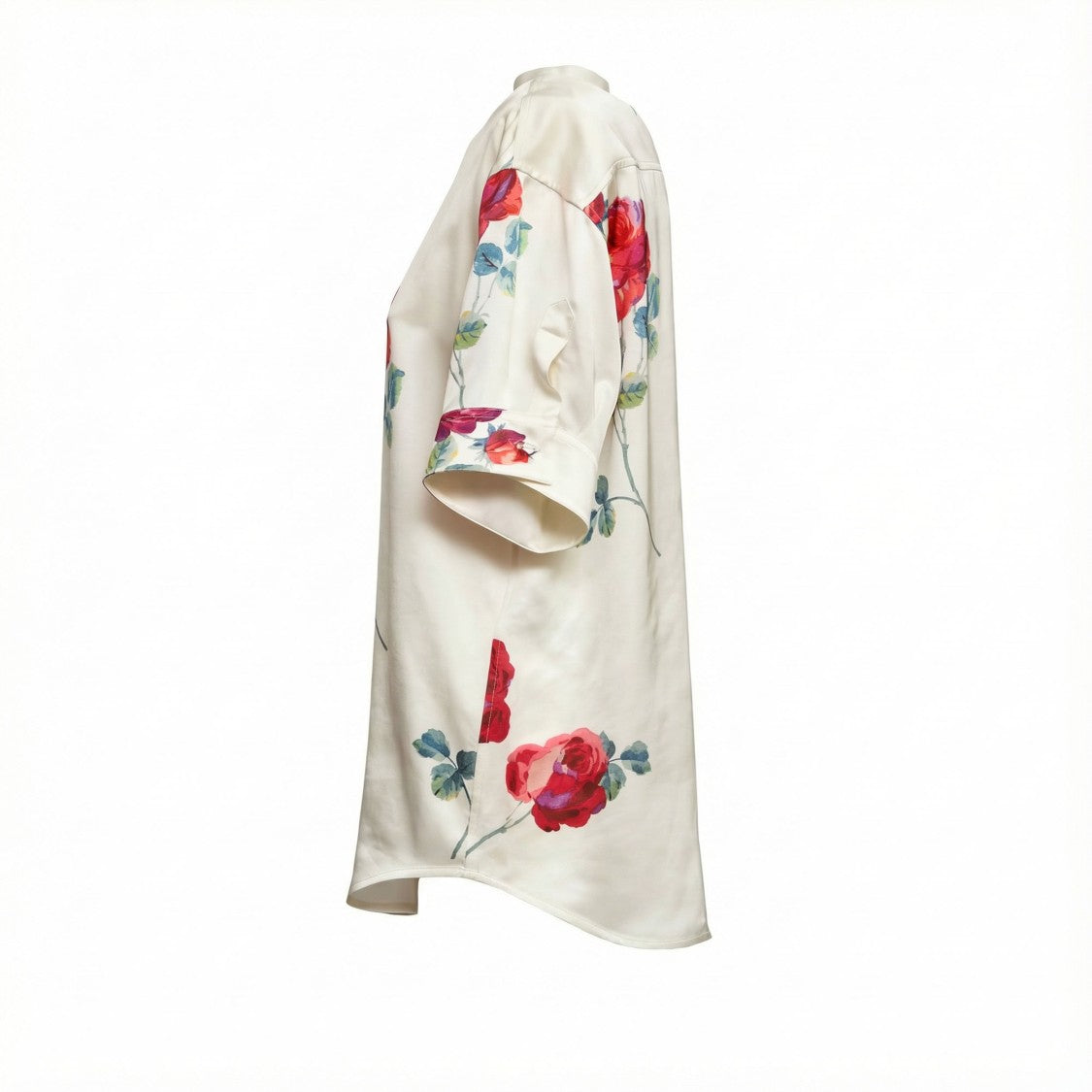 N°21 Floral Print Short-Sleeve Shirt
