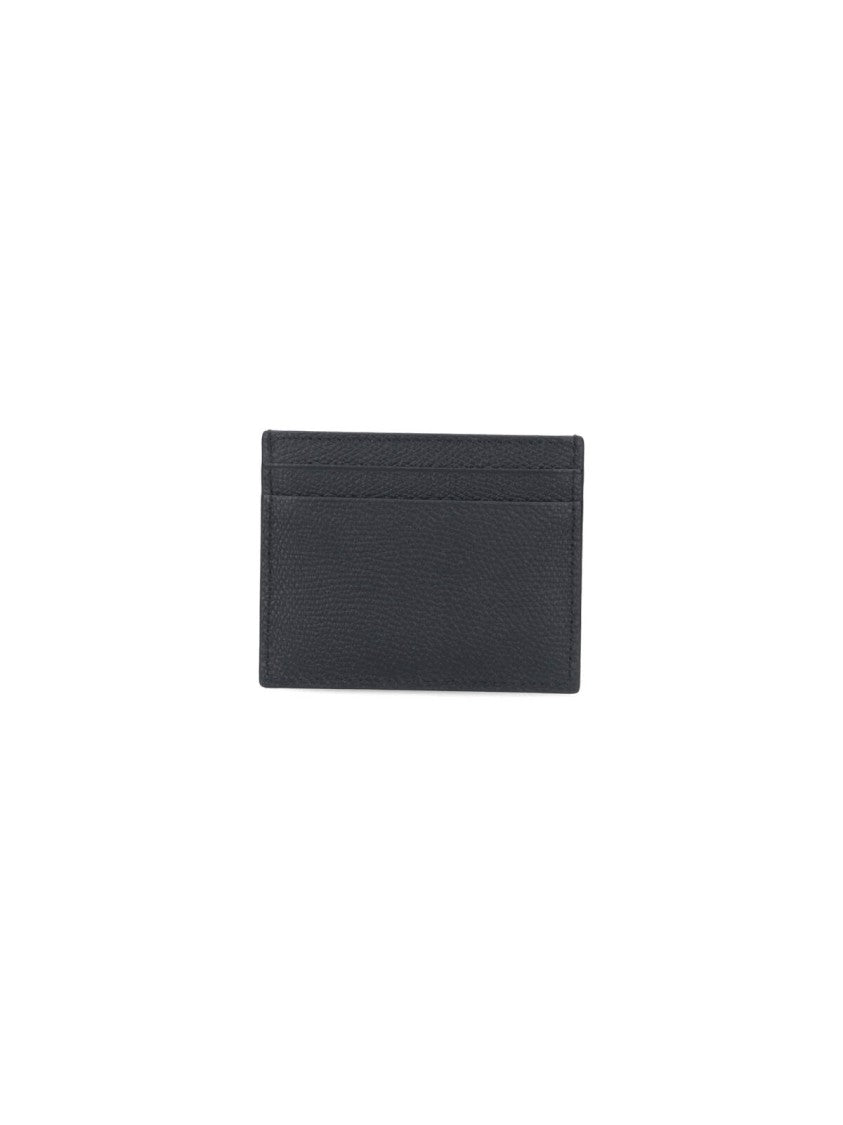 Valentino Garavani "Vlogo Signature" Card Holder Black