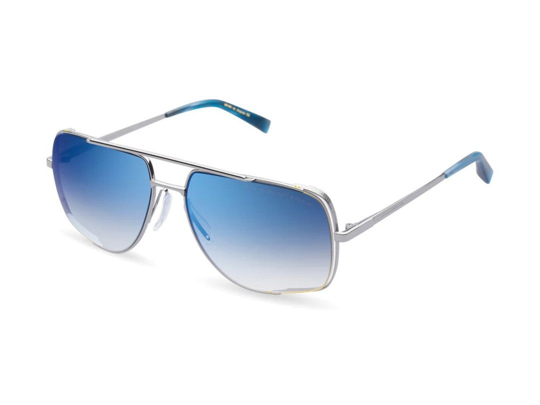 Dita Blue Midnight Special Gradient Titanium Aviator Sunglasses