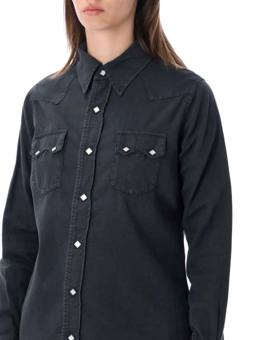 Fortela Western Diamond-Button Texan Shirt