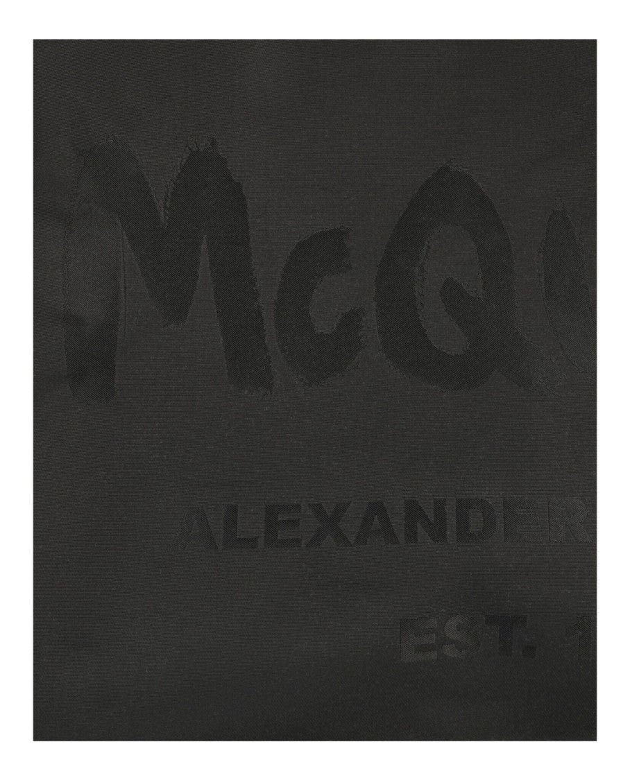 Alexander Mcqueen Graffiti Logo Tote