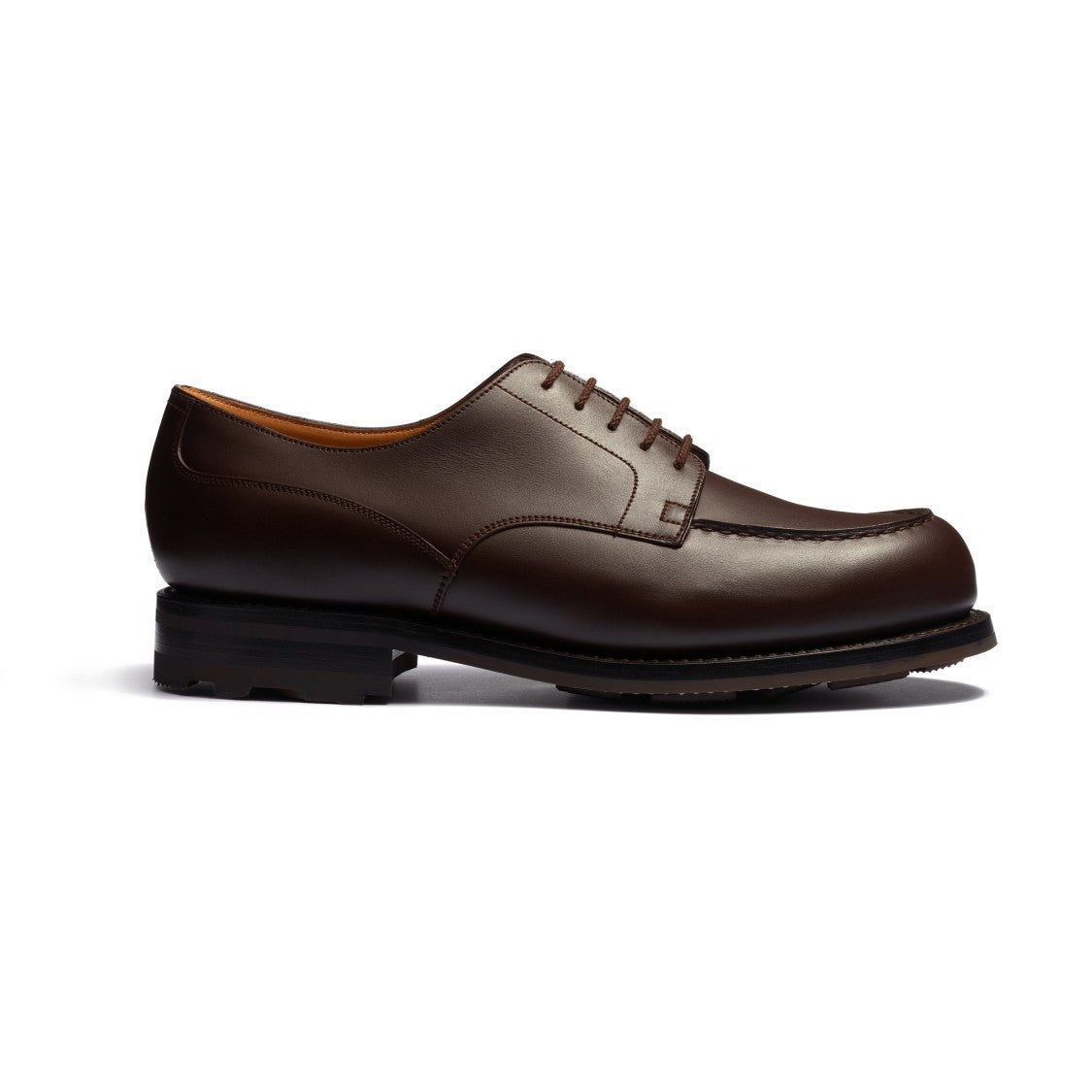 J.M. Weston Calfskin Leather Derby Shoes With All-Terrain Sole