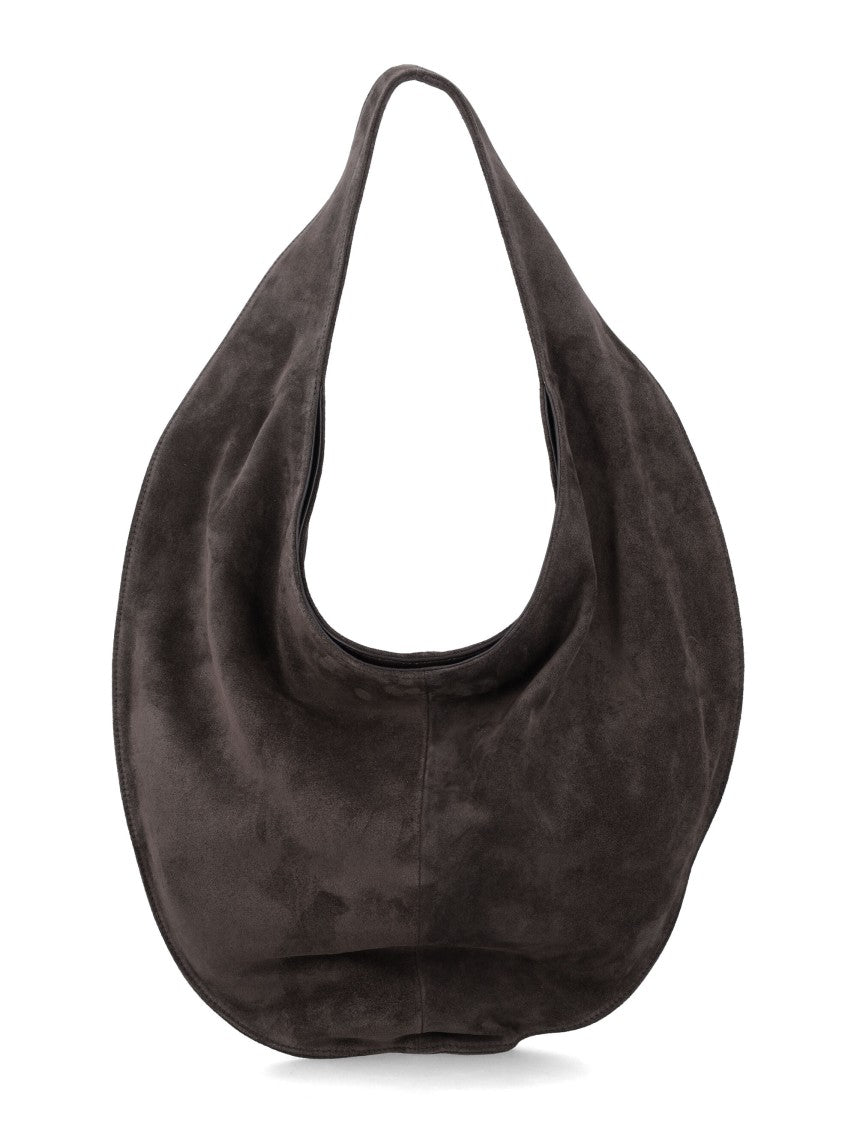 Maeden Rounded Suede Nappa Tote Bag