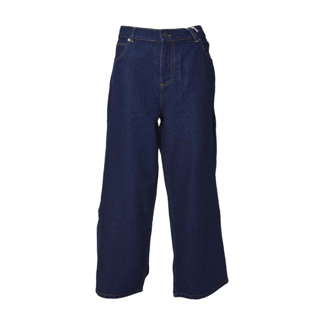 Charles Jeffrey Loverboy Blue Denim Wide Leg Jeans