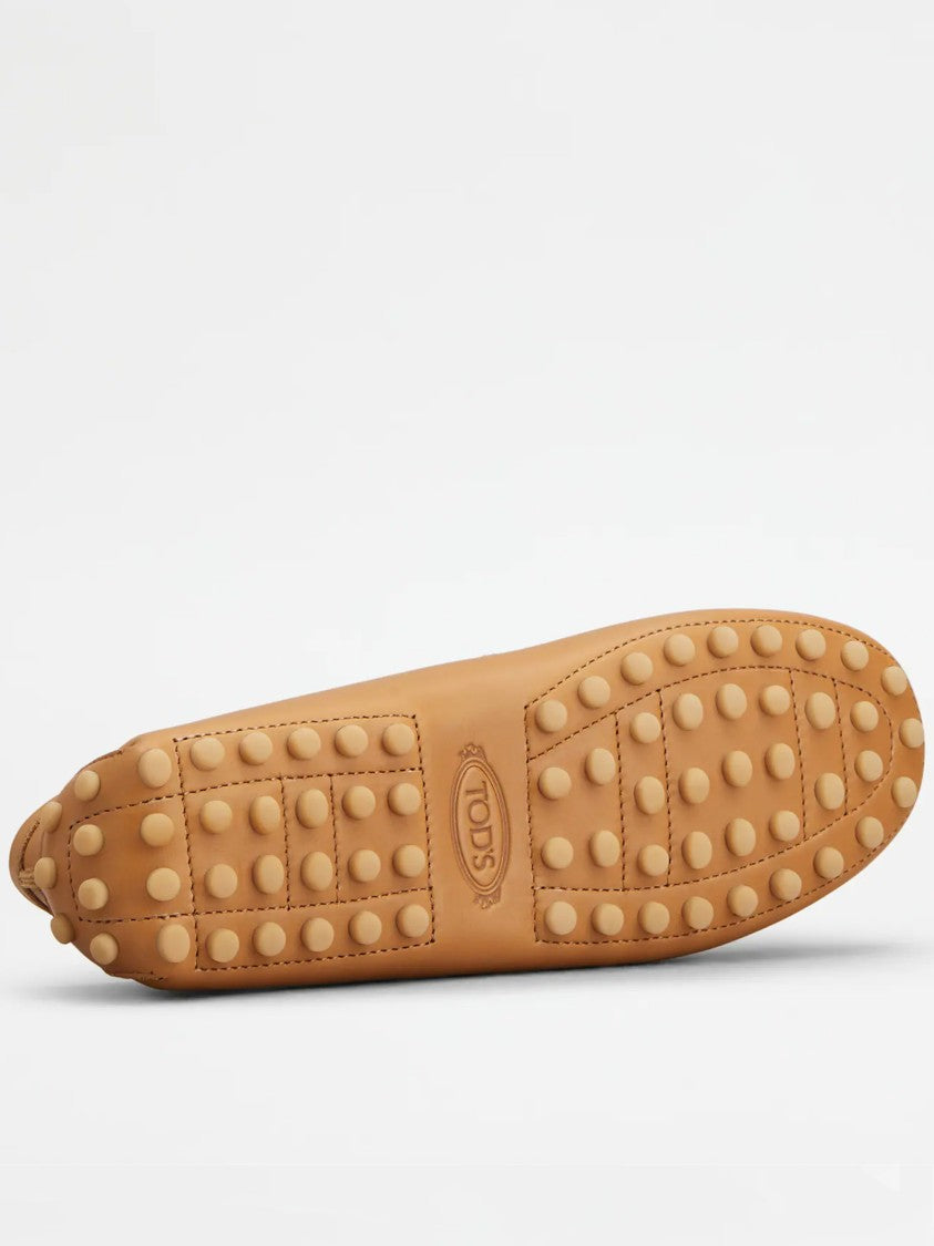 Tod's Brown Calzature Handcrafted Calf Leather Loafers