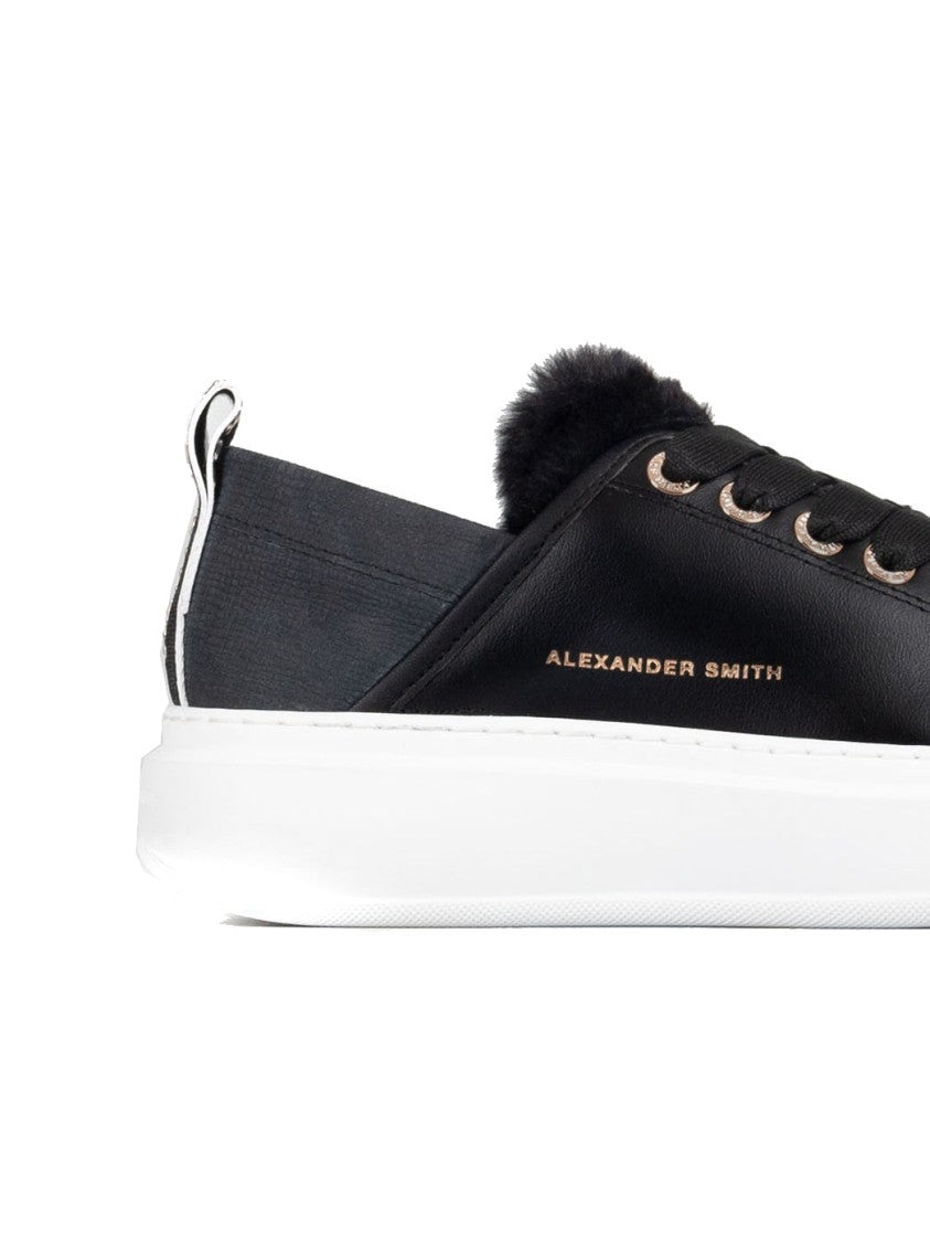 Alexander Smith Casual Black Trainers