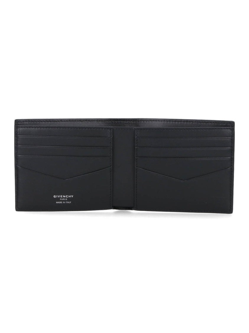 Givenchy Textured Leather Black Wallet