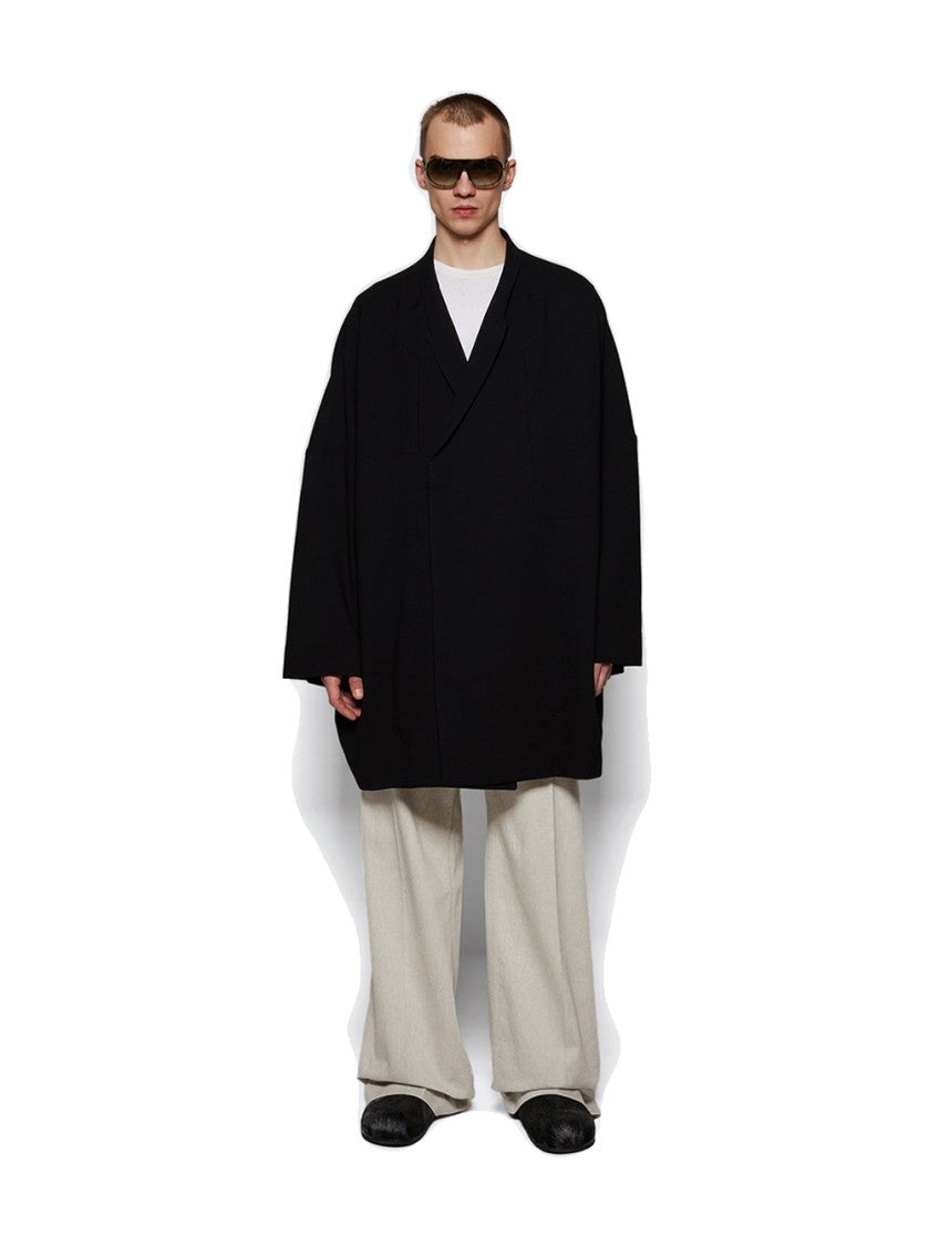 Rick Owens Oversized Arrowhead Jacket Black