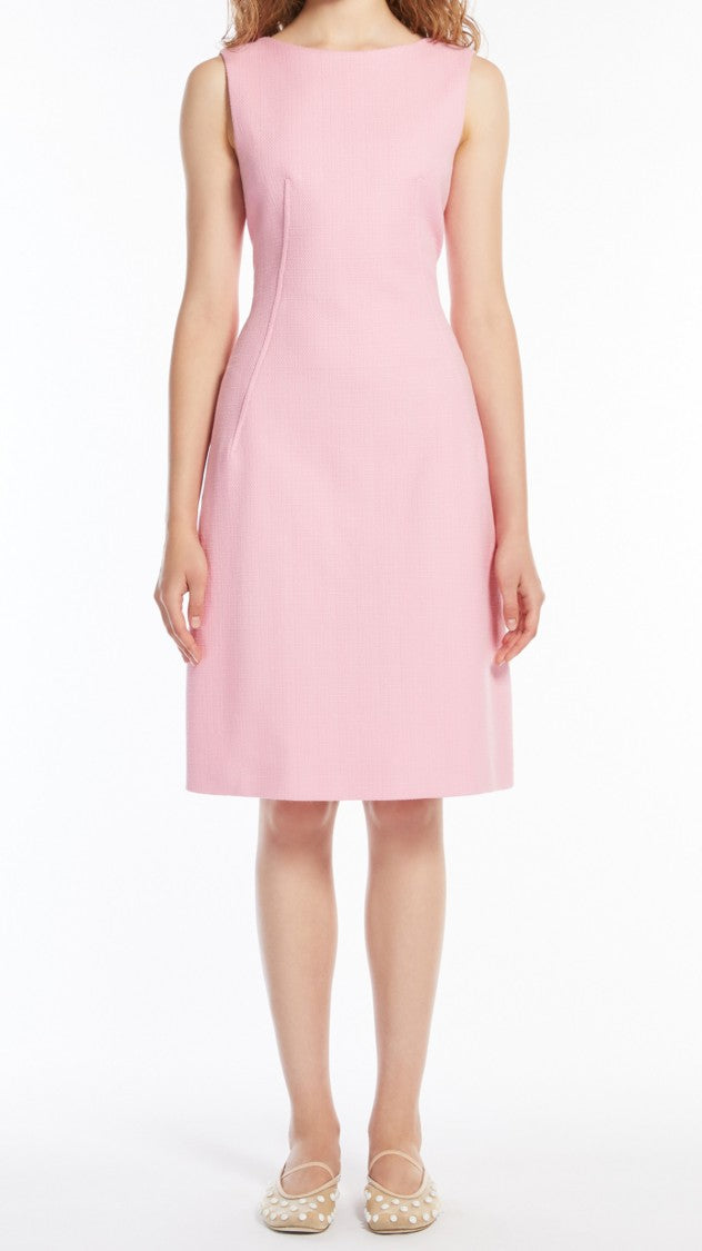 Max Mara Structured A-Line Dress With Bow Detail