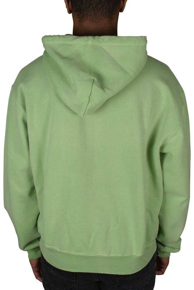Heron Preston Light Green Oversized Hooded Sweatshirt