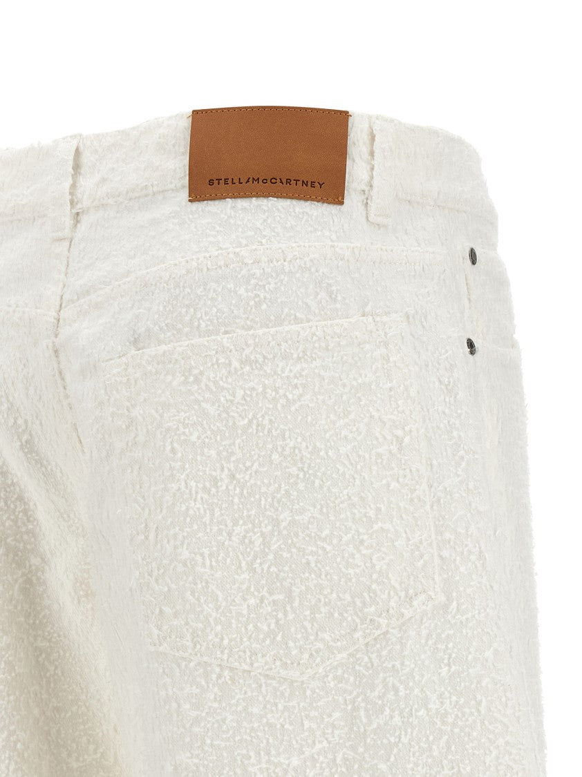 Stella Mccartney Wide-Leg Cotton Denim Jeans