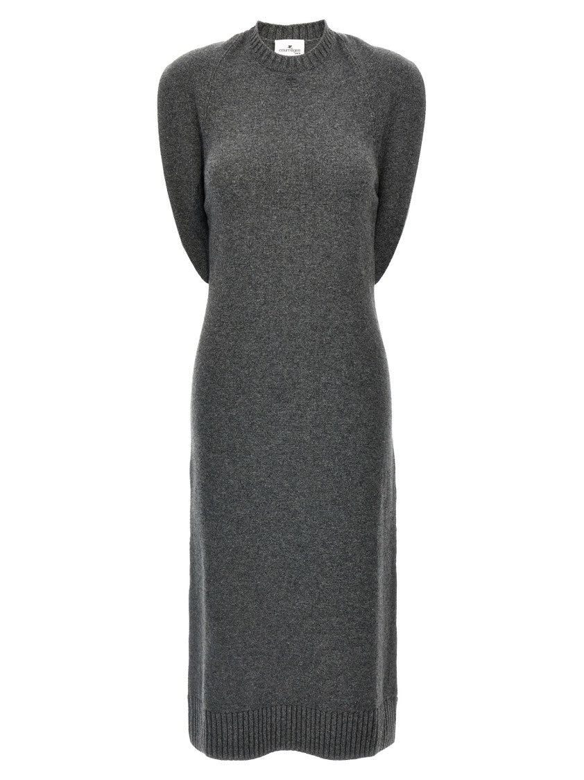 Courrèges 'Over The Shoulder Drapè' Dress