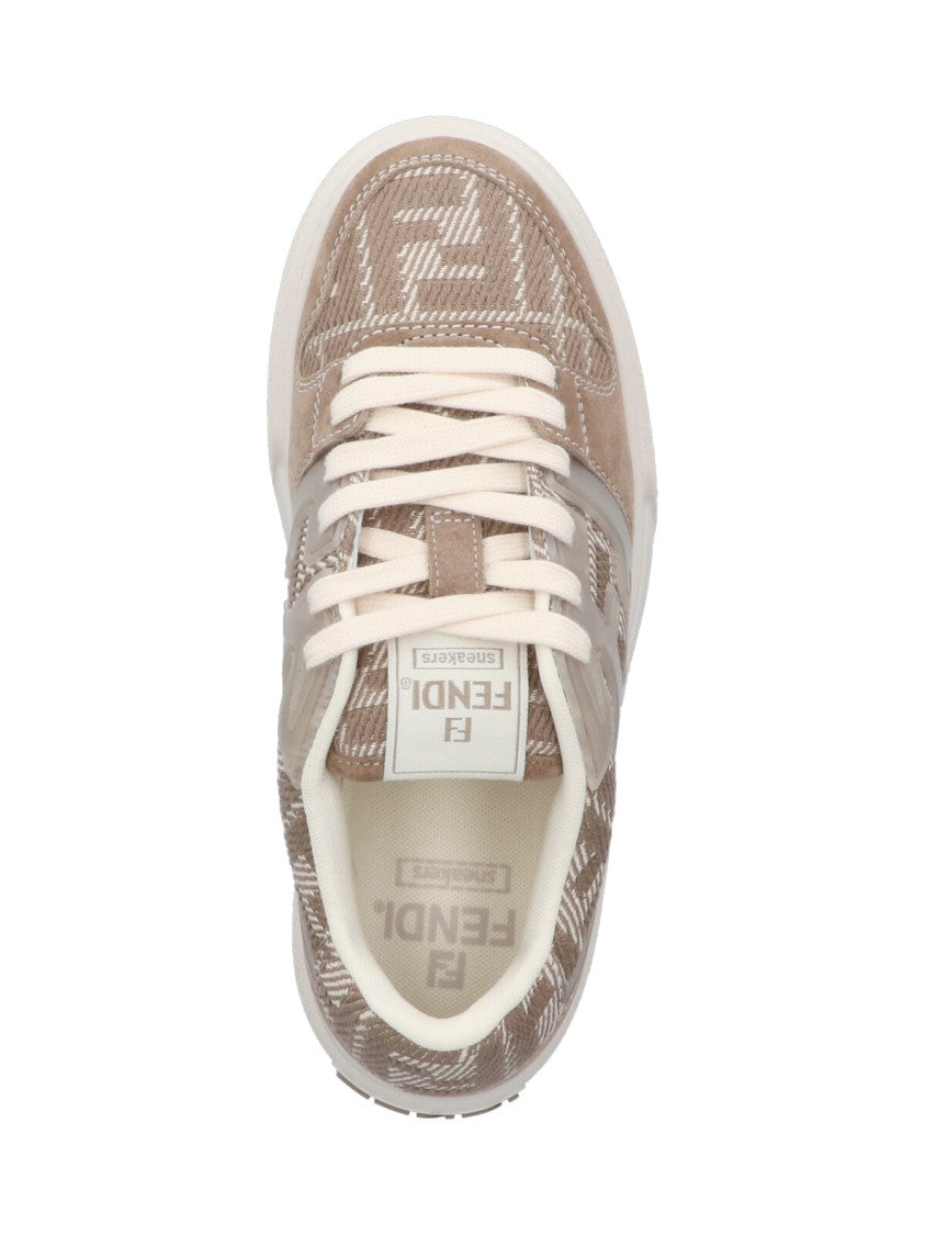 Fendi "Match" Sneakers – Beige