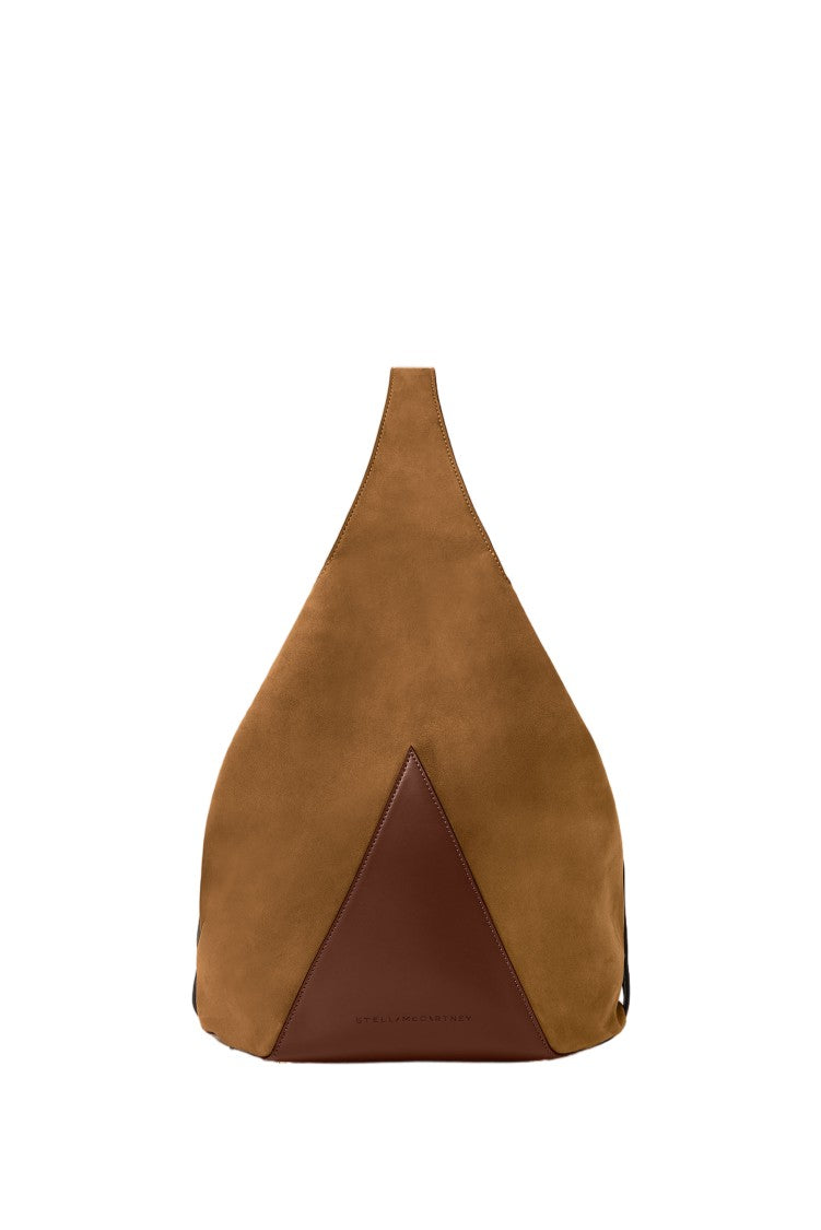 Stella Mccartney Brandy Appaloosa Soft Medium Faux Suede Bucket Bag