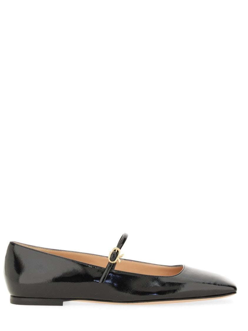 Gianvito Rossi "Christina 05" Ballerina Ballerina Flats