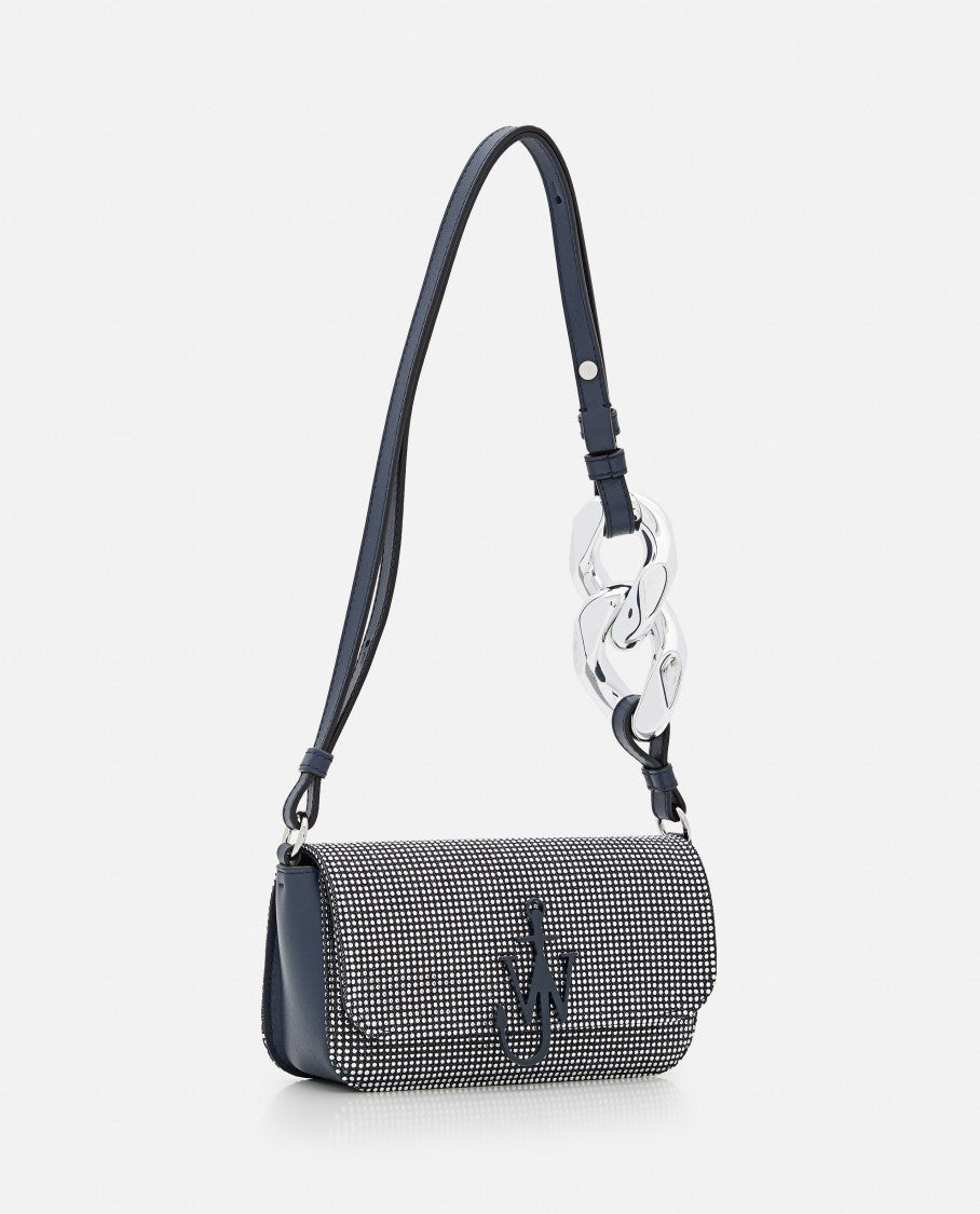 J. W. Anderson Anchor Denim Strass Baguette Bag