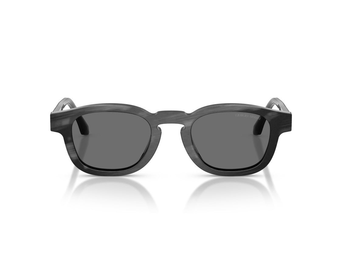 Giorgio Armani 0Ar8254u Marbled Acetate Square Sunglasses