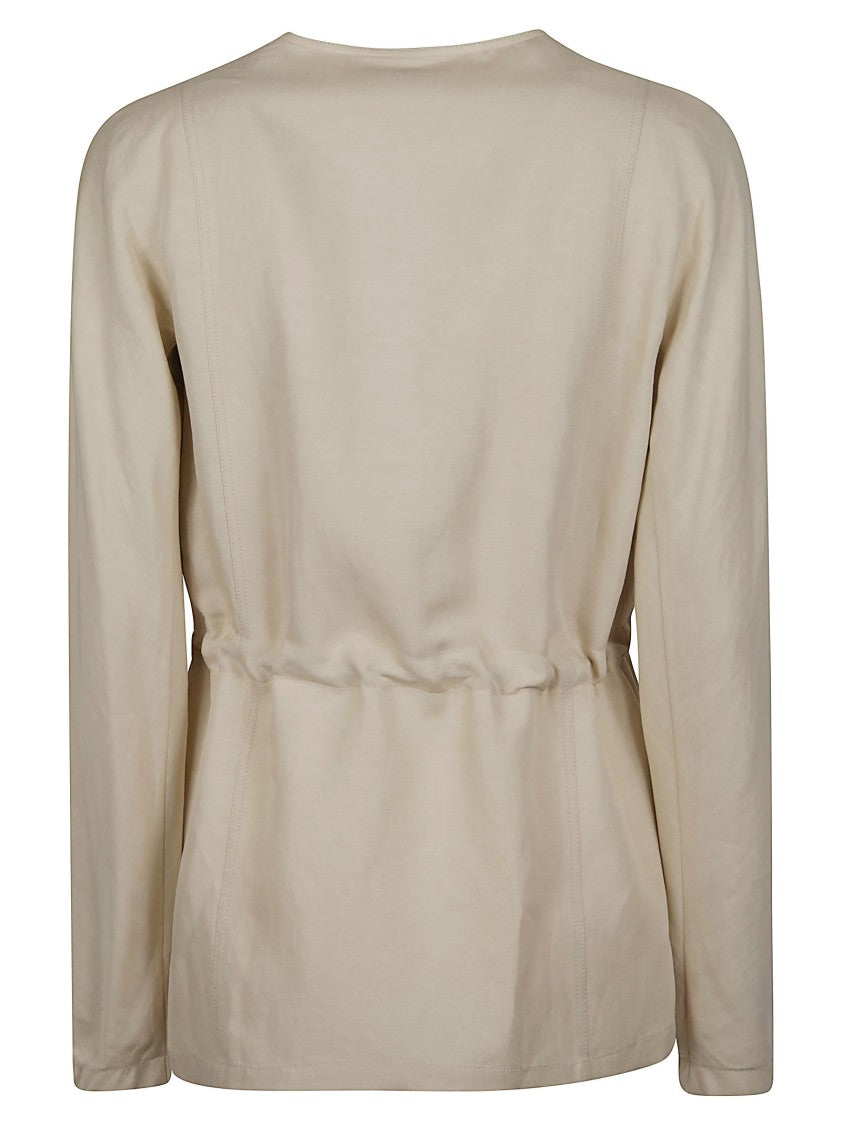 Max Mara Linen-Silk Mxmcarezza Blouse