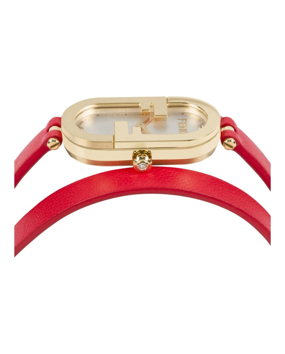 Fendi O'lock Leather Watch