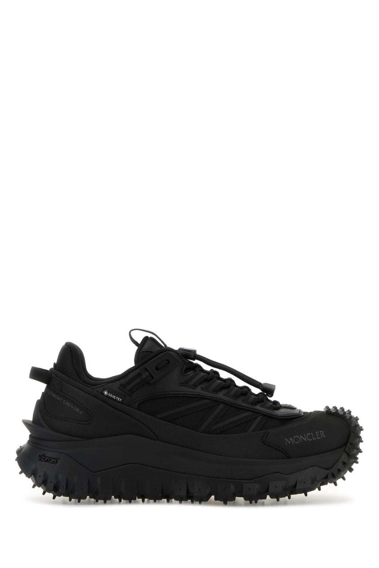 Moncler Black Fabric Trailgrip Gtx Sneakers