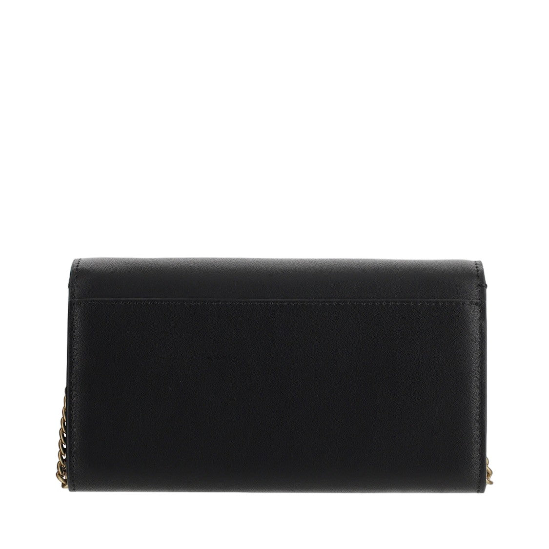 Pinko Black Love Simply Leather Shoulder Bag