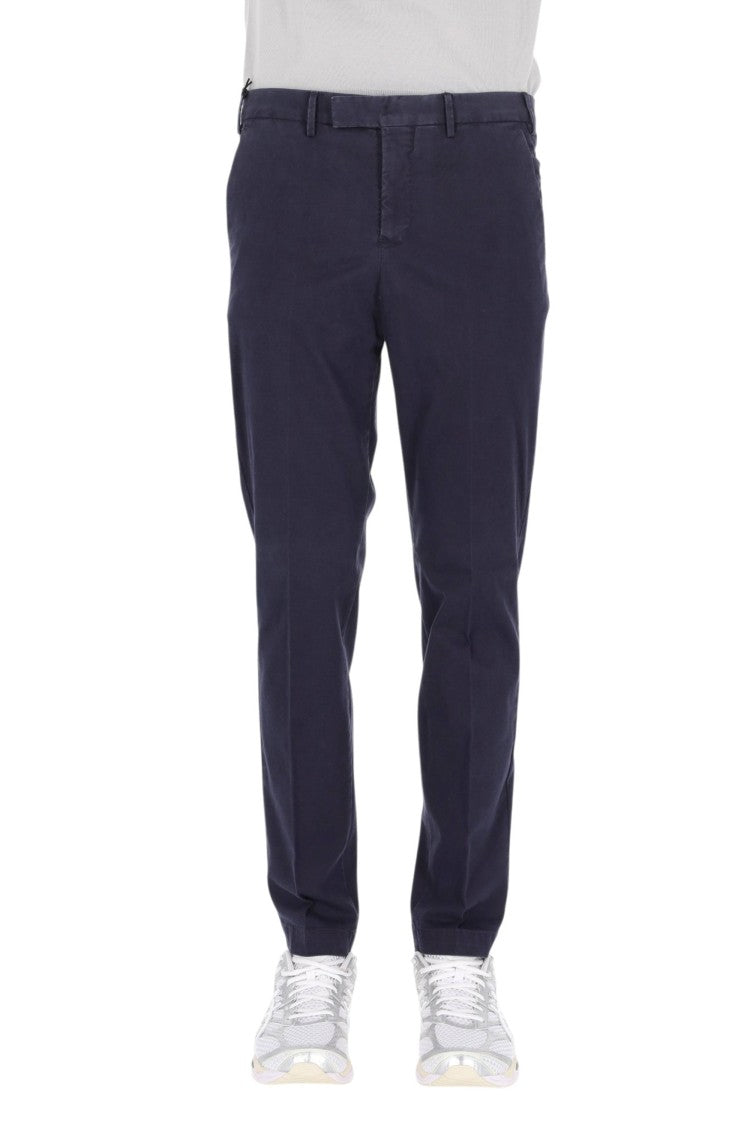 Pt Torino Master Fit Faded Cotton Trousers