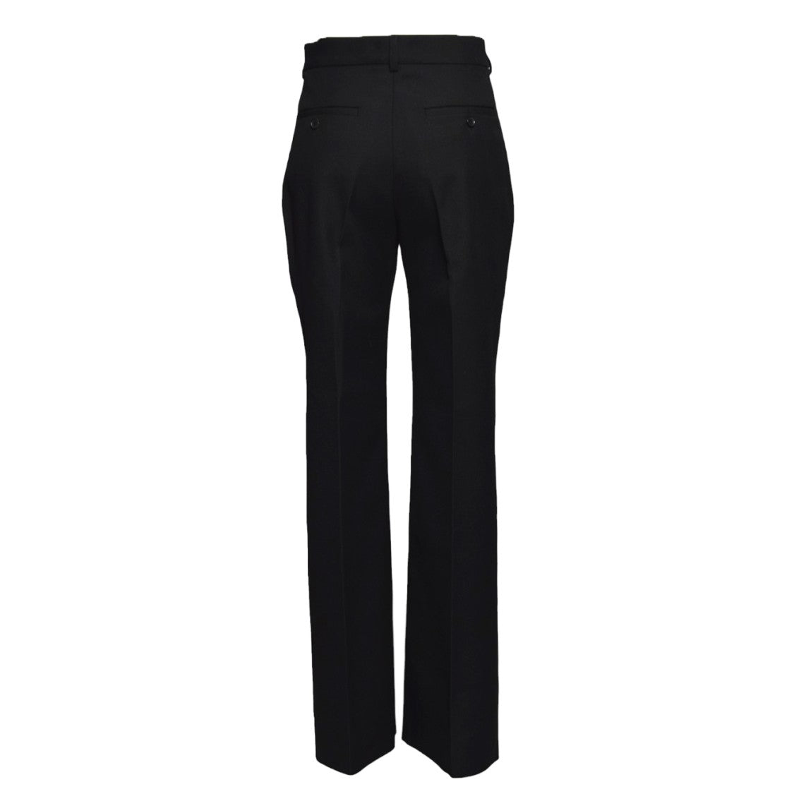 Bally Black Wool Flared Pants