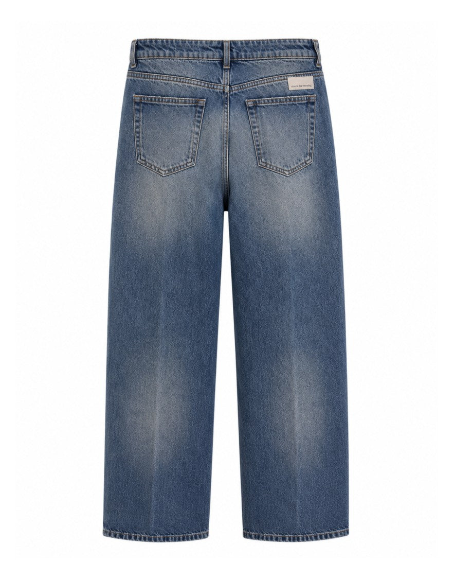 Nine In The Morning Blue Rocio Low Loose Boy Denim Jeans
