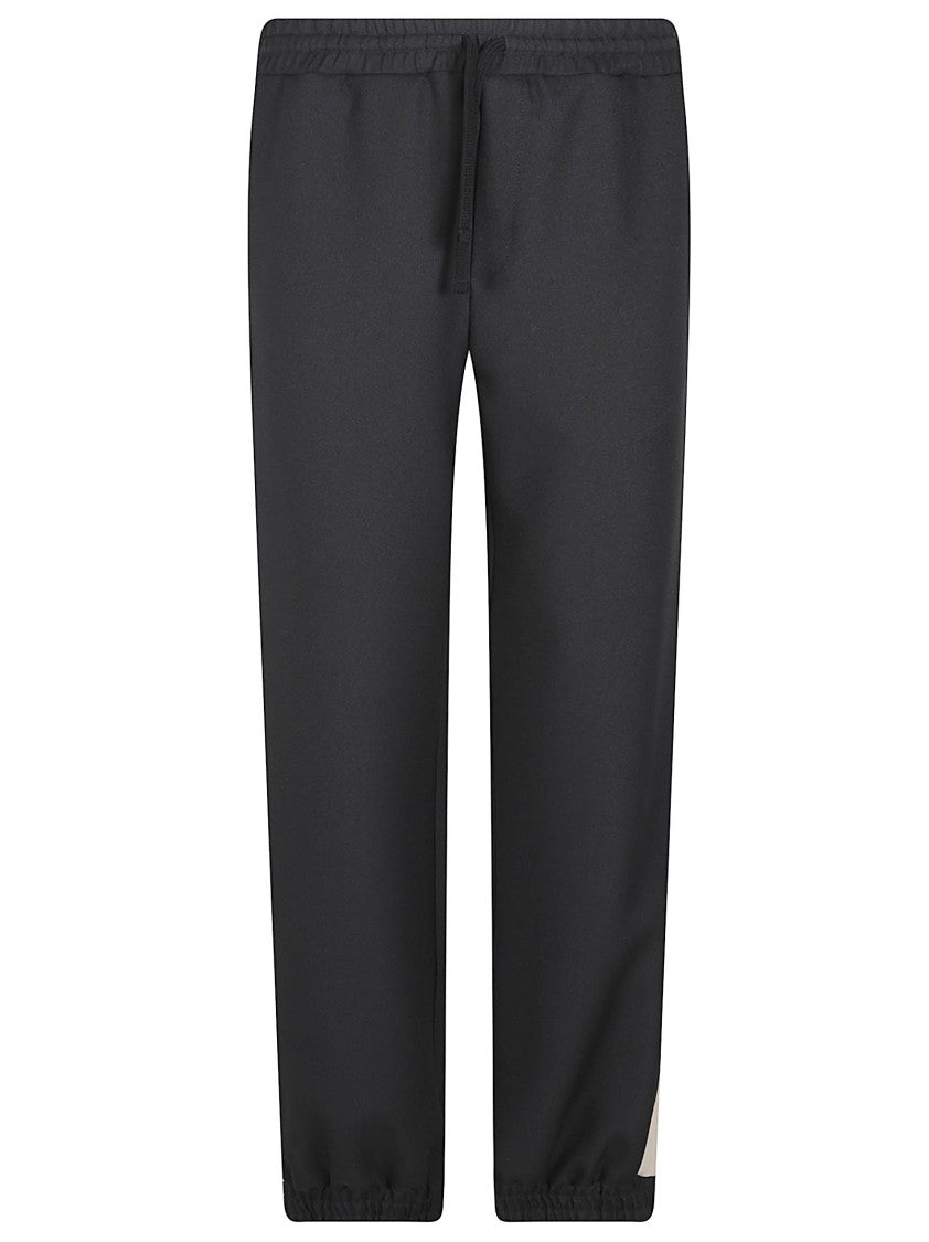 Valentino Garavani Relaxed Fit Trousers With Elastic Waistband