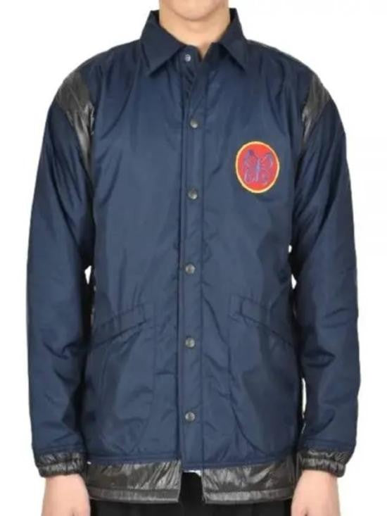 Needles Embroidered Padded Jacket With Button-Up Closure