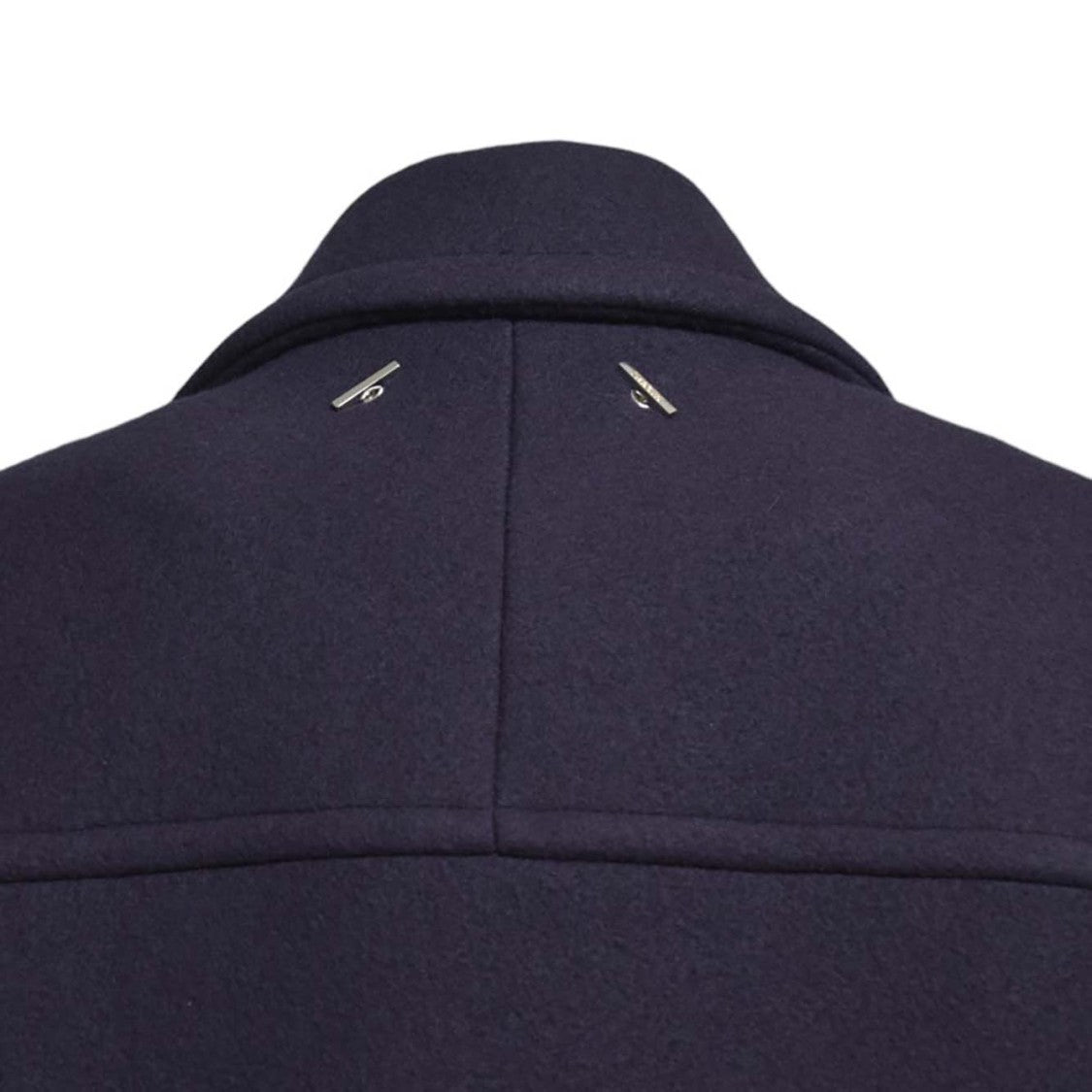 Lanvin Blue Virgin Wool Short Coat