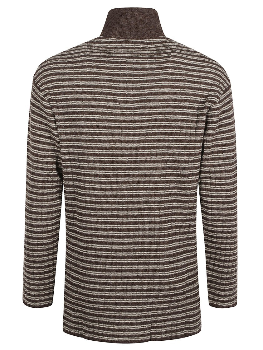 Namacheko Luther Striped Highneck Pullover